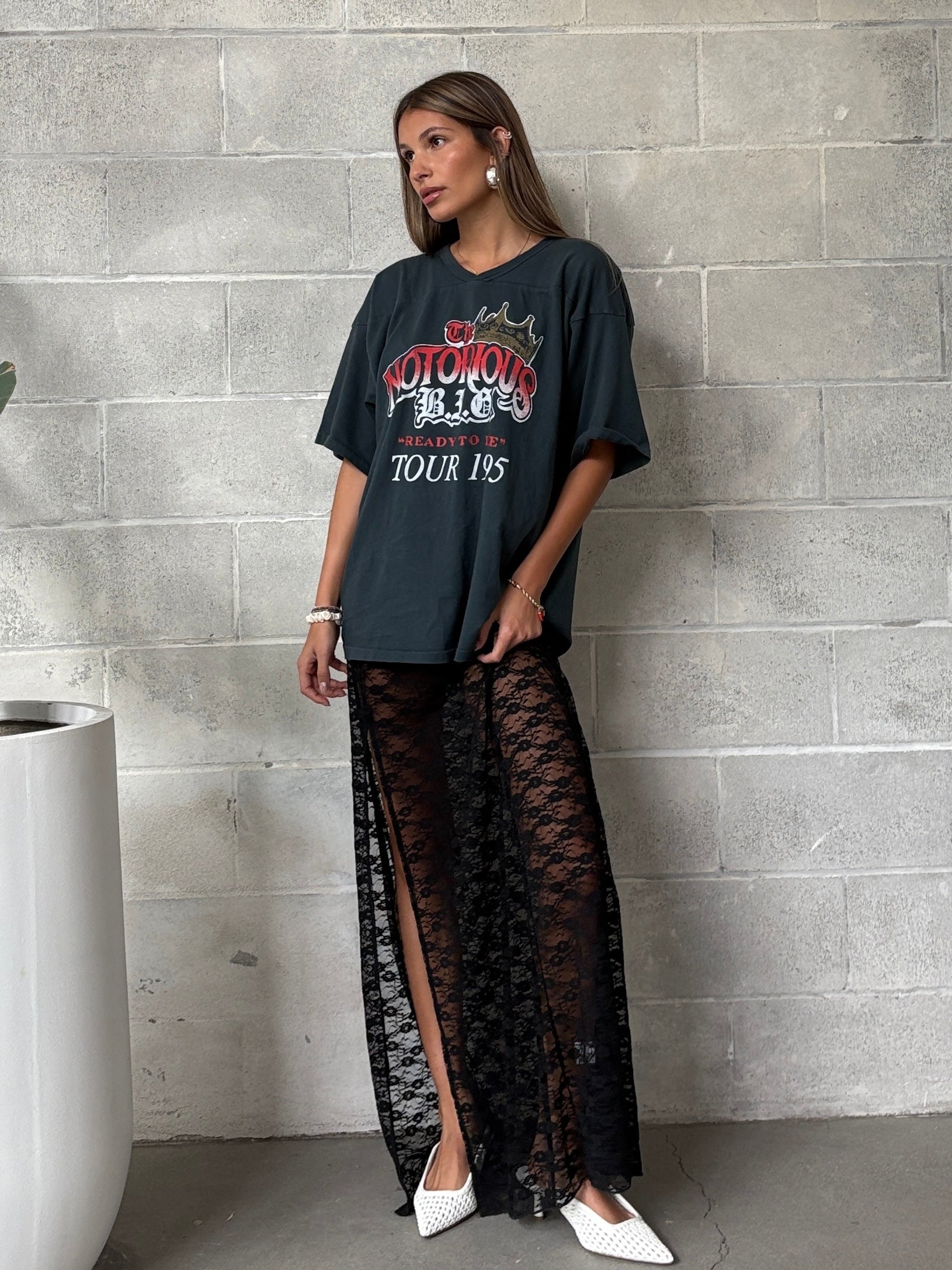 DAYDREAMER The Notorious B.I.G. Ready To Die Oversized Jersey Tee