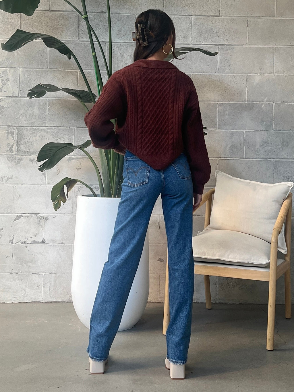 LEVI'S Ribcage Straight Leg Full Length Dance Around