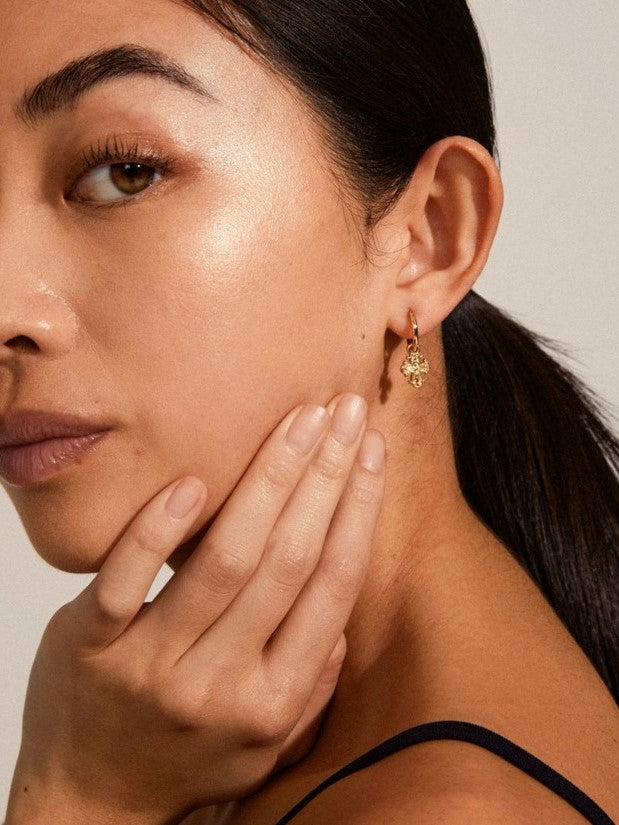PILGRIM Dagmar Huggie Hoop Earrings