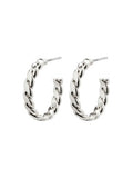PILGRIM Kalila Twirl Hoop Earrings